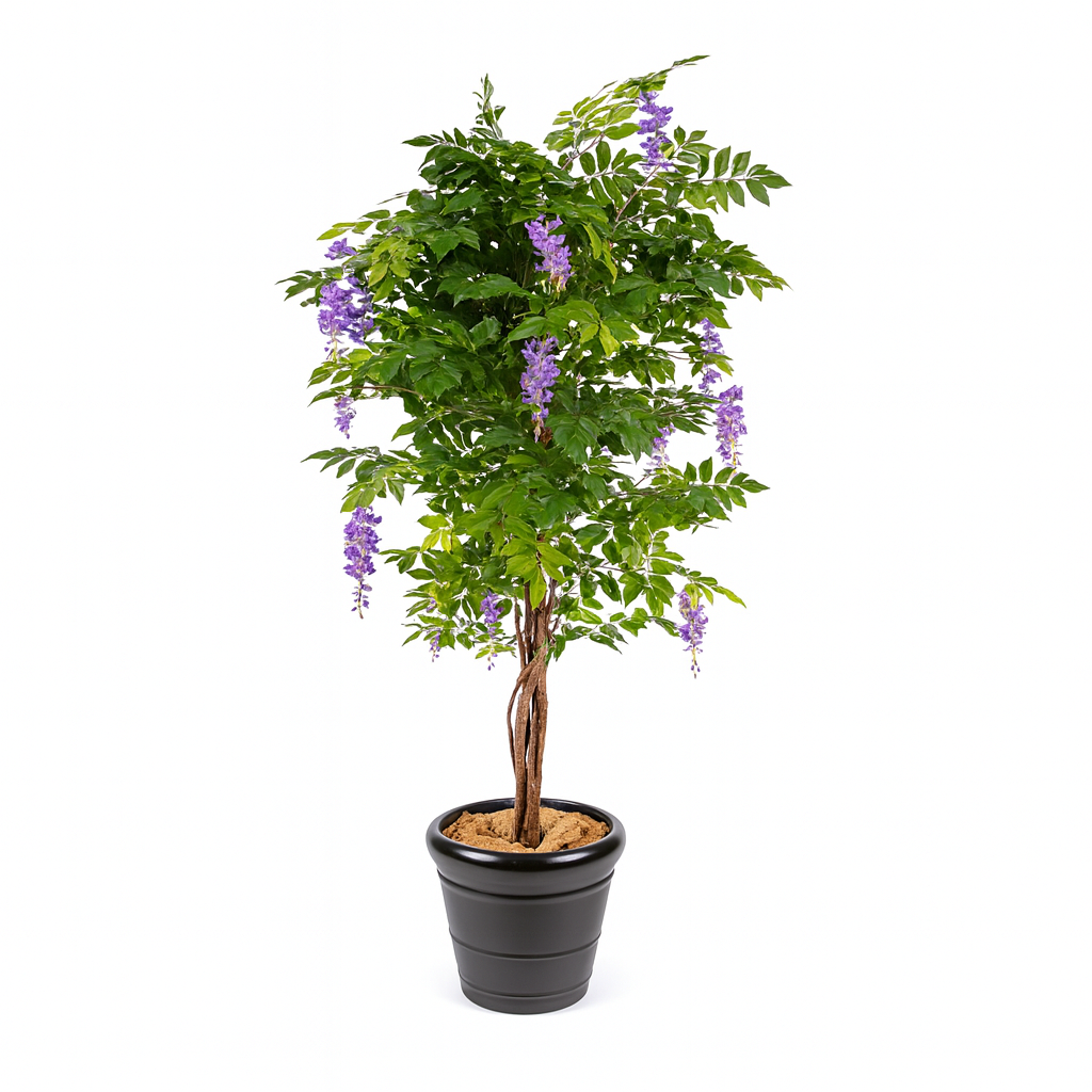 GLYCINE ARBUSTE ARTIFICIEL - LAVANDE