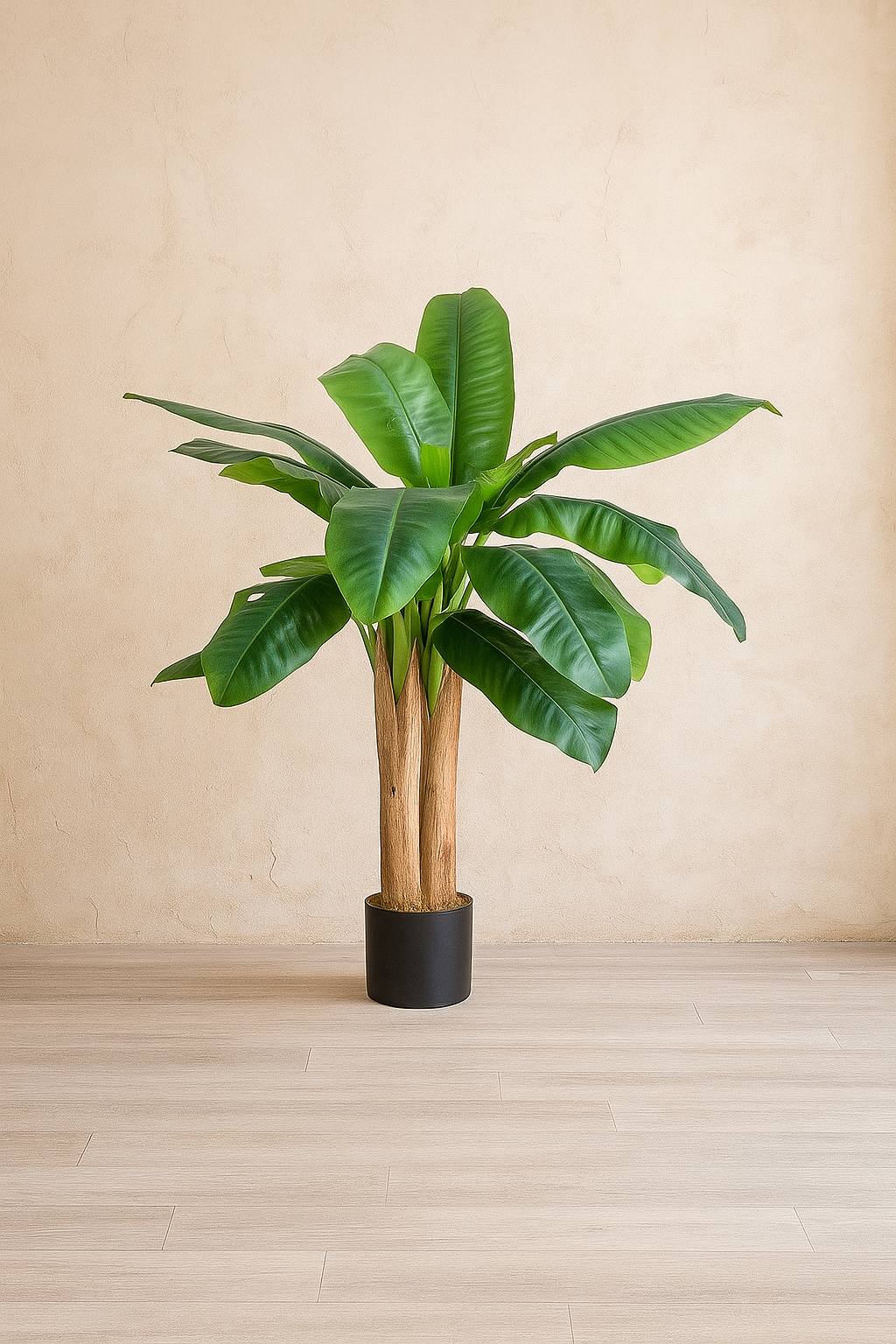 BANANIER TRIPLE TRONC ARTIFICIEL