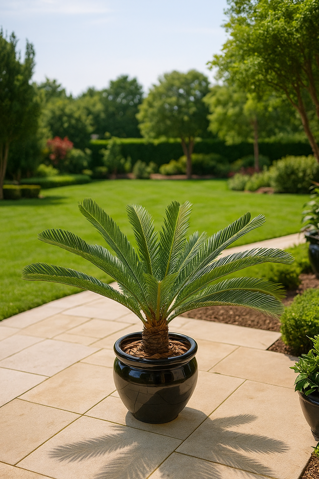 GRAND CYCAS ARTIFICIEL