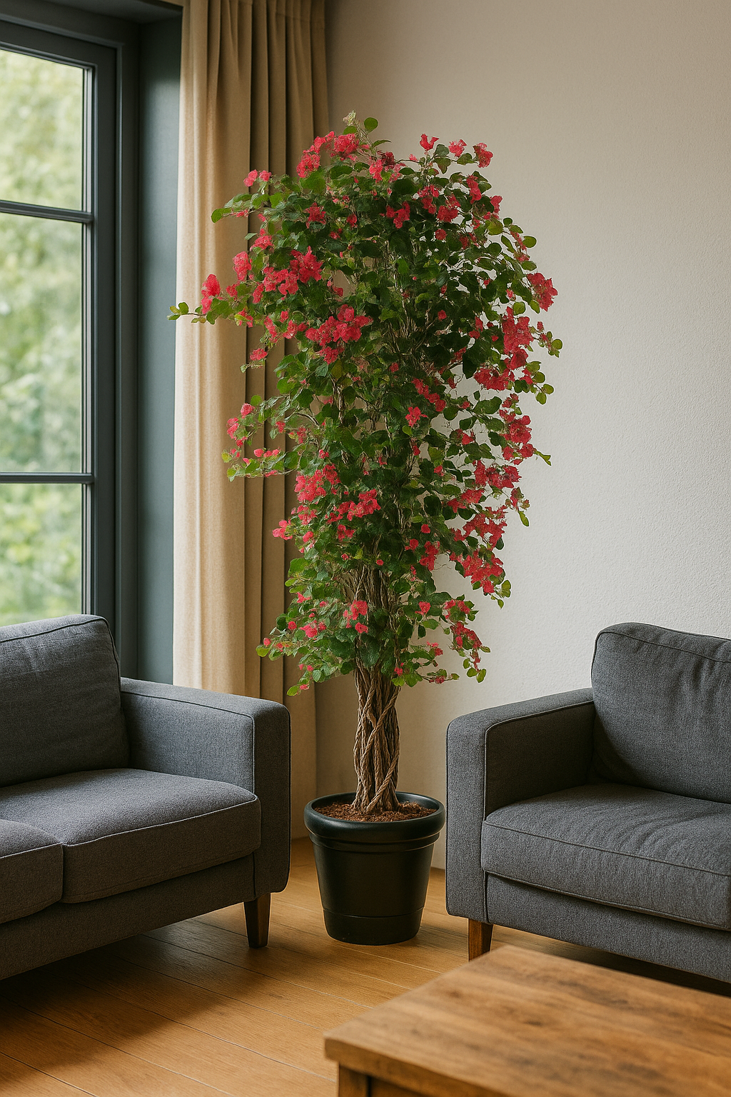 BOUGAINVILLÉE LIANES ARTIFICIEL - ROSE FUCHSIA