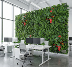 5 PANNEAUX [1Mx1M] MUR VEGETAL ARTIFICIEL UV TROPICAL