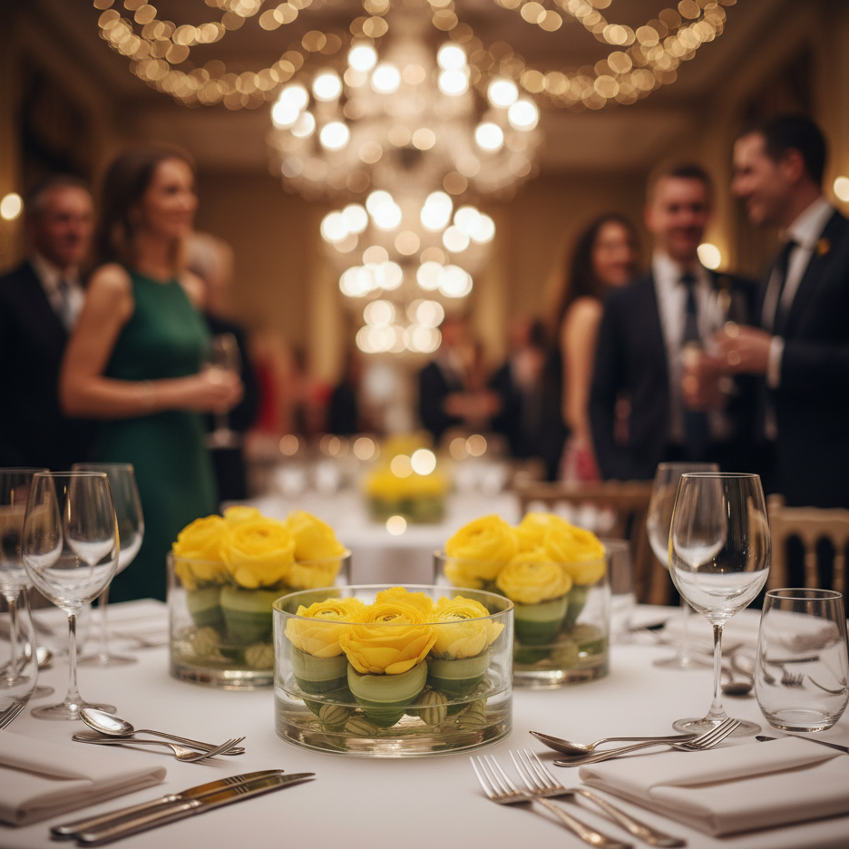 BOUQUET DE RENONCULES JAUNES