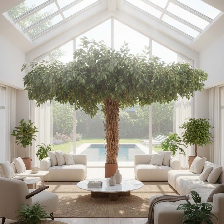 FICUS PARASOL SEMI-NATUREL XXL 320 CM