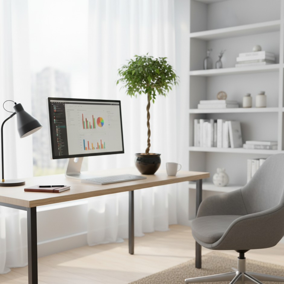 Ficus Artificiel Tressé