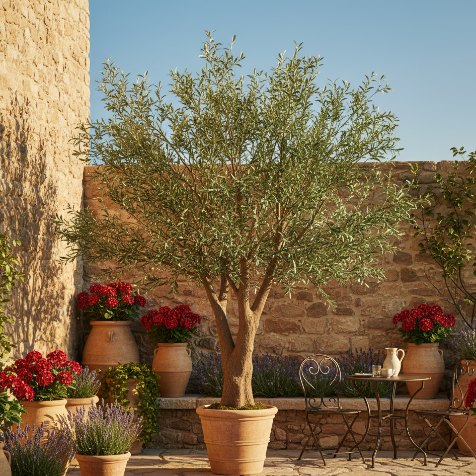 OLIVIER GÉANT ARTIFICIEL  XXL   350 cm - 430 cm