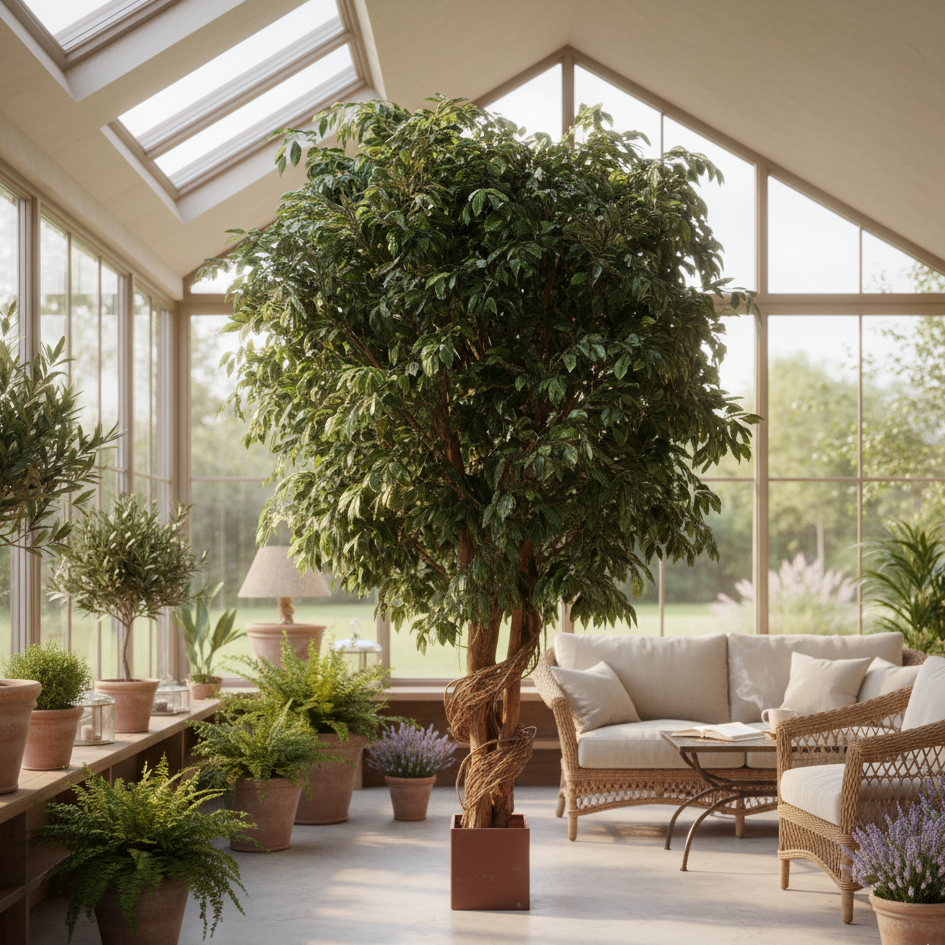 FICUS GÉANT SEMI-NATUREL XXL 320 cm