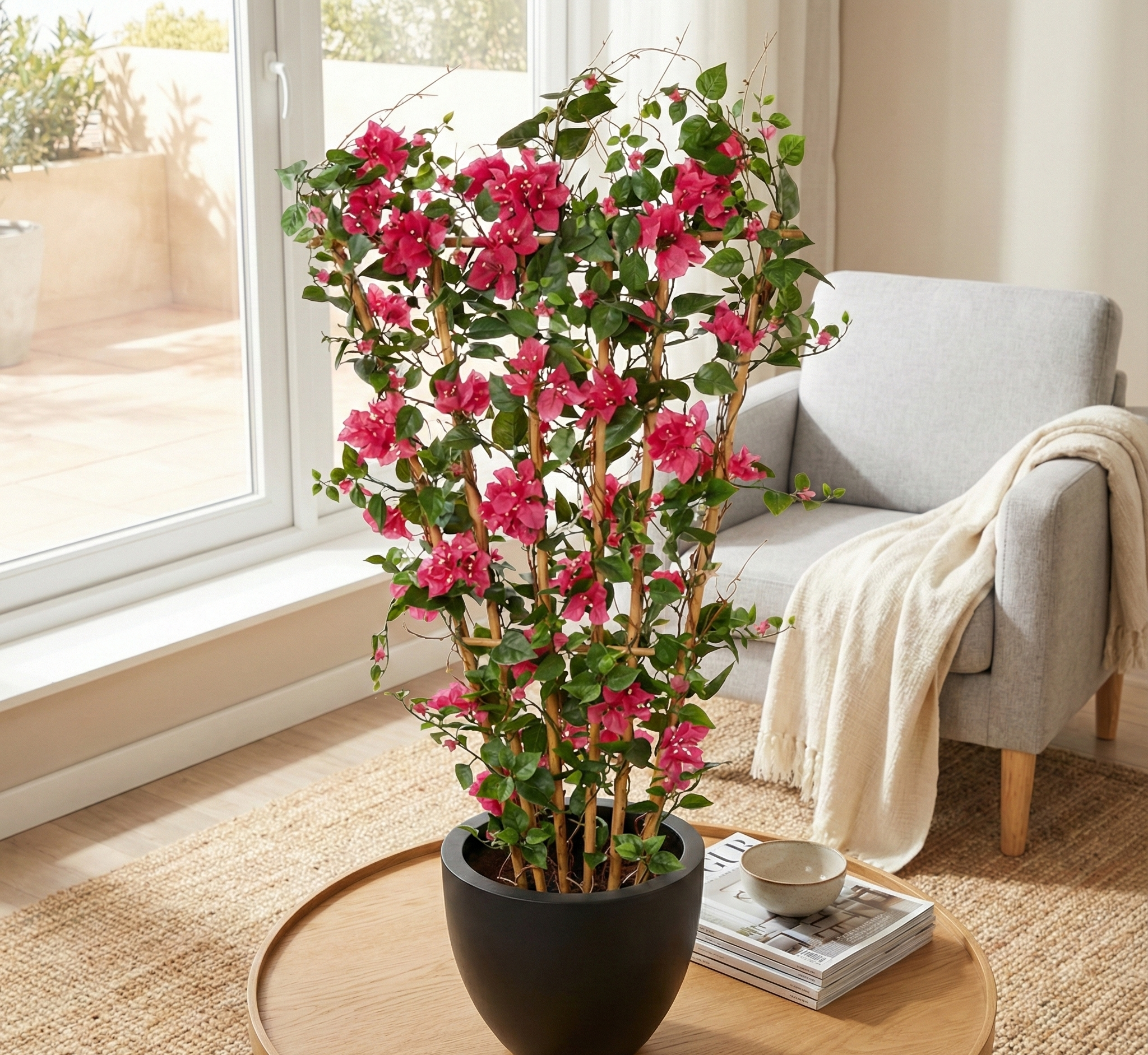 BOUGAINVILLIEE ARTIFICIEL  FUCHSIA 140 CM